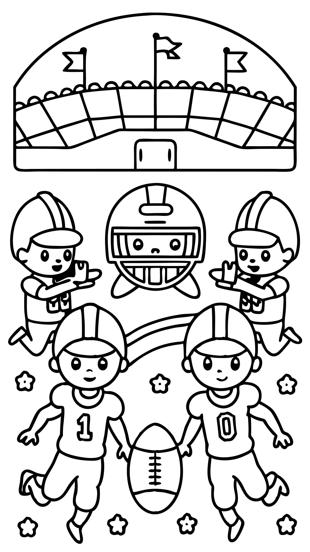 football coloring pages pdf